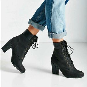 Timberland Glancy Black Boots 9.5